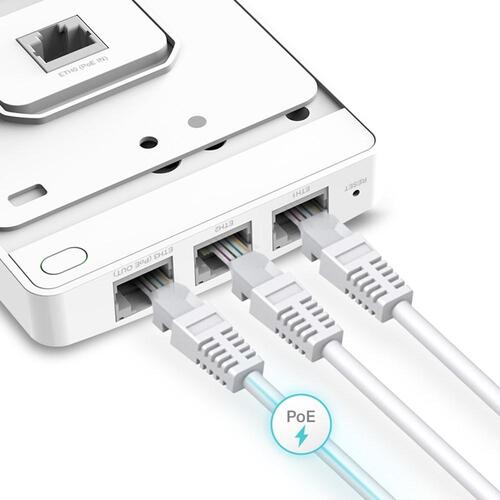Adgangspunkt TP-Link Omada AC1200 MU-MIMO Gigabit vægmodel