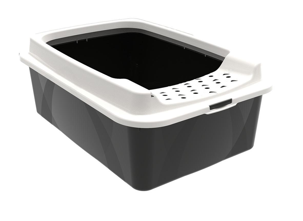 Kattebakke rotho Bonnie Eco, 30 l - sort