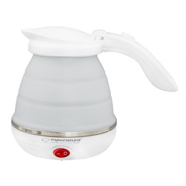 Elkedel 0,5 l – Esperanza EKK023, 750 W, hvid