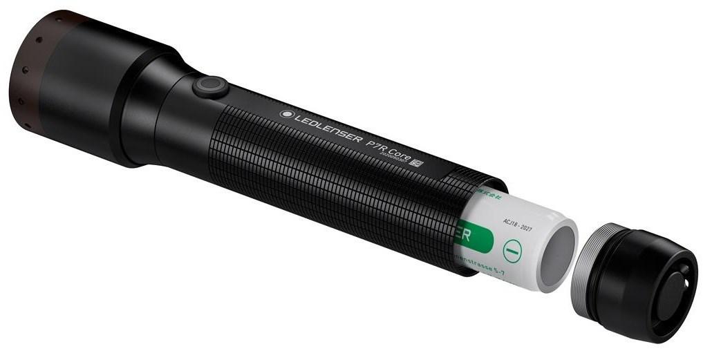 Lommelygte Ledlenser P7R Core genopladelig LED, 1.400 lm