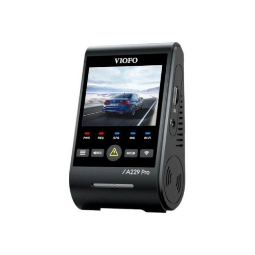 Dashcam VIOFO A229 Pro 2CH-G GPS – 4K + 2K bilkamera med Wi‑Fi