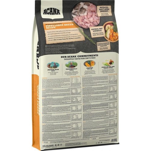 Hundefoder ACANA Puppy Large Breed – 17 kg