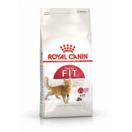 Kattemad tørfoder Royal Canin Regular Fit 32 400 g - voksen kat, kylling/majs