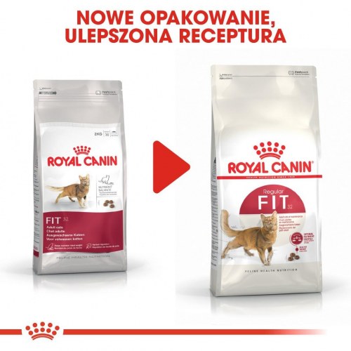Kattemad tørfoder Royal Canin Regular Fit 32 400 g - voksen kat, kylling/majs