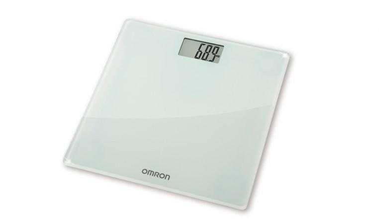Badevægte Omron HN-286 - hvid elektronisk personvægt