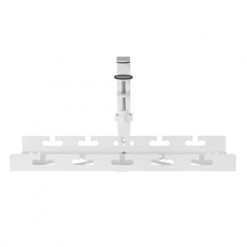 Kabelbakke til skrivebord – Maclean under-bord kabelorganizer, hvid, 5 kg (MC-105 W)