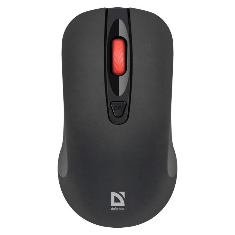 Trådløs mus Defender Nexus MS-195 Silent - sort