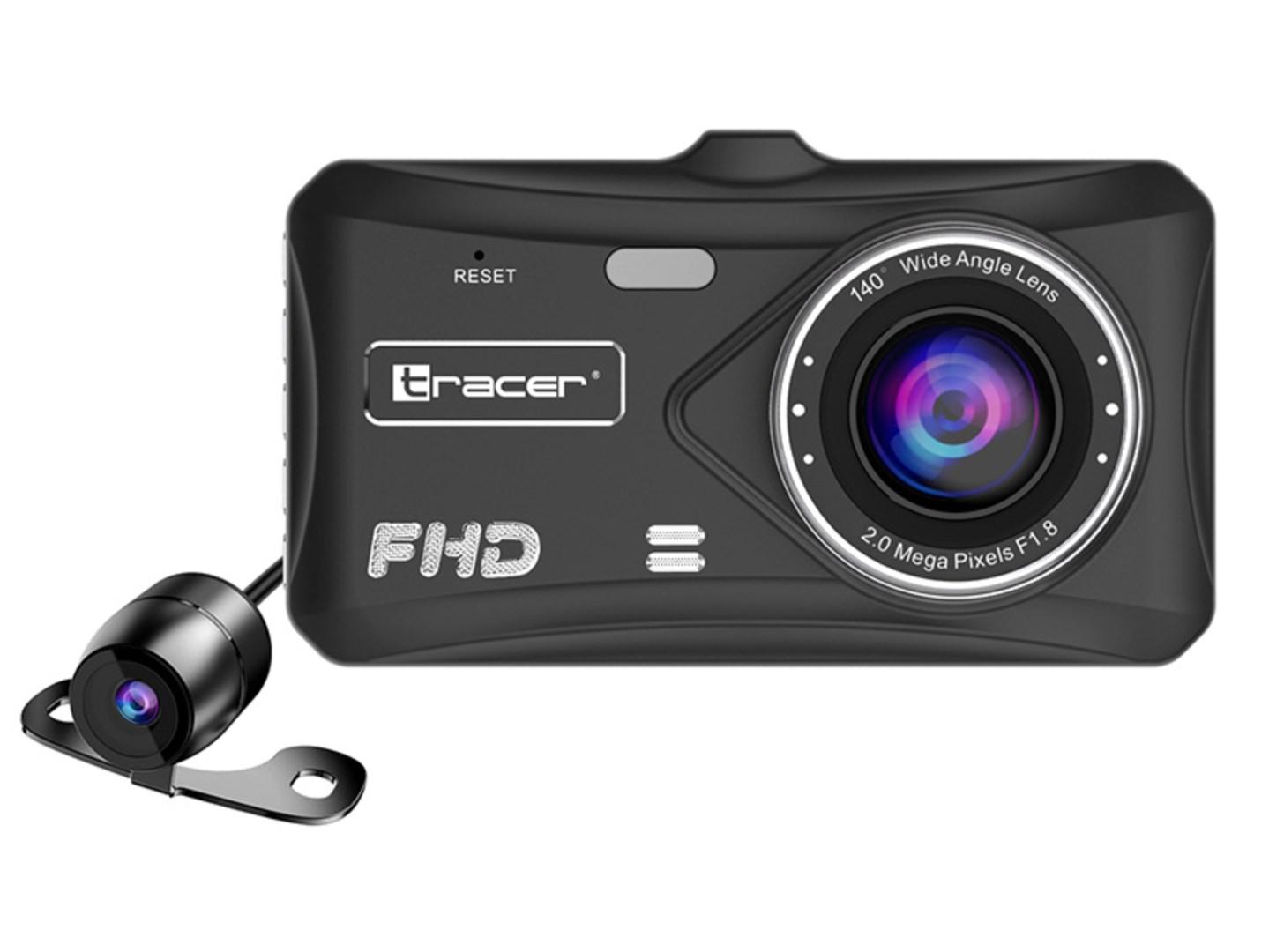 Dashcam Tracer 4TS Full HD – sort