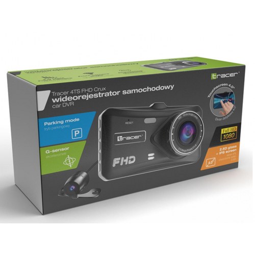 Dashcam Tracer 4TS Full HD – sort