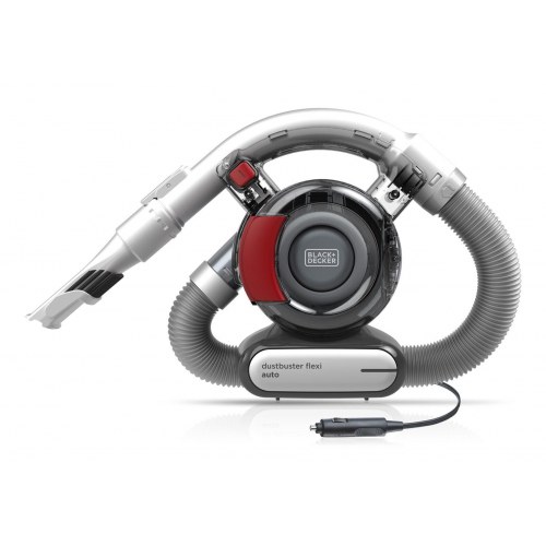 Håndstøvsuger til bil Black+Decker PD1200AV, posefri - grå/orange