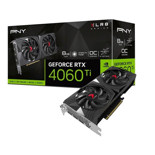 Grafikkort NVIDIA GeForce RTX 4060 – PNY 8 GB GDDR6