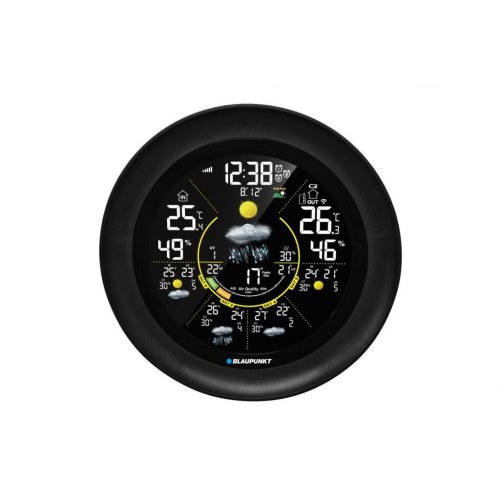 Vejrstation med Wi‑Fi - Blaupunkt WS65BK APP, sort