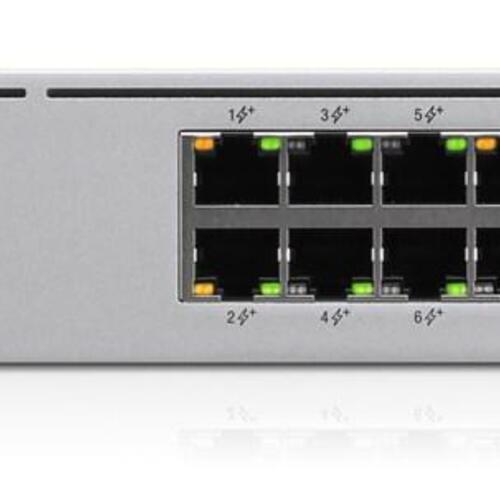 Netværksswitch Ubiquiti UniFi Pro 24-port PoE, L2/L3 Gigabit, 1U, sølv