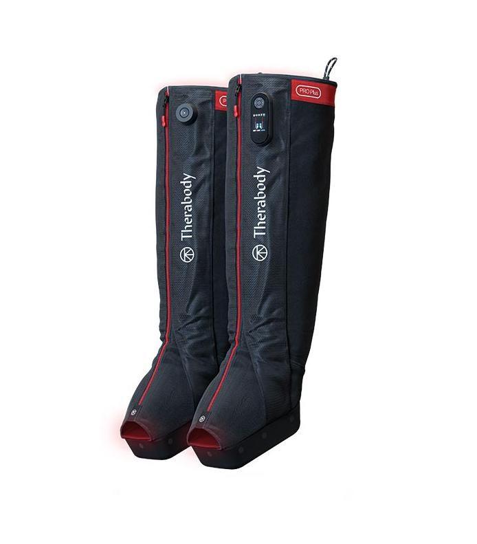 Kompressionsstøvler Therabody JetBoots Pro Plus S - lymfedrænage og vibration billede