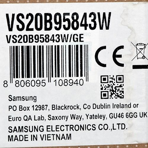Ledningsfri støvsuger Samsung Bespoke Jet Plus Complete VS20B95843W/GE