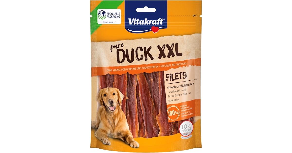 Hundegodbid Vitakraft Duck Fillets XXL - 250 g billede