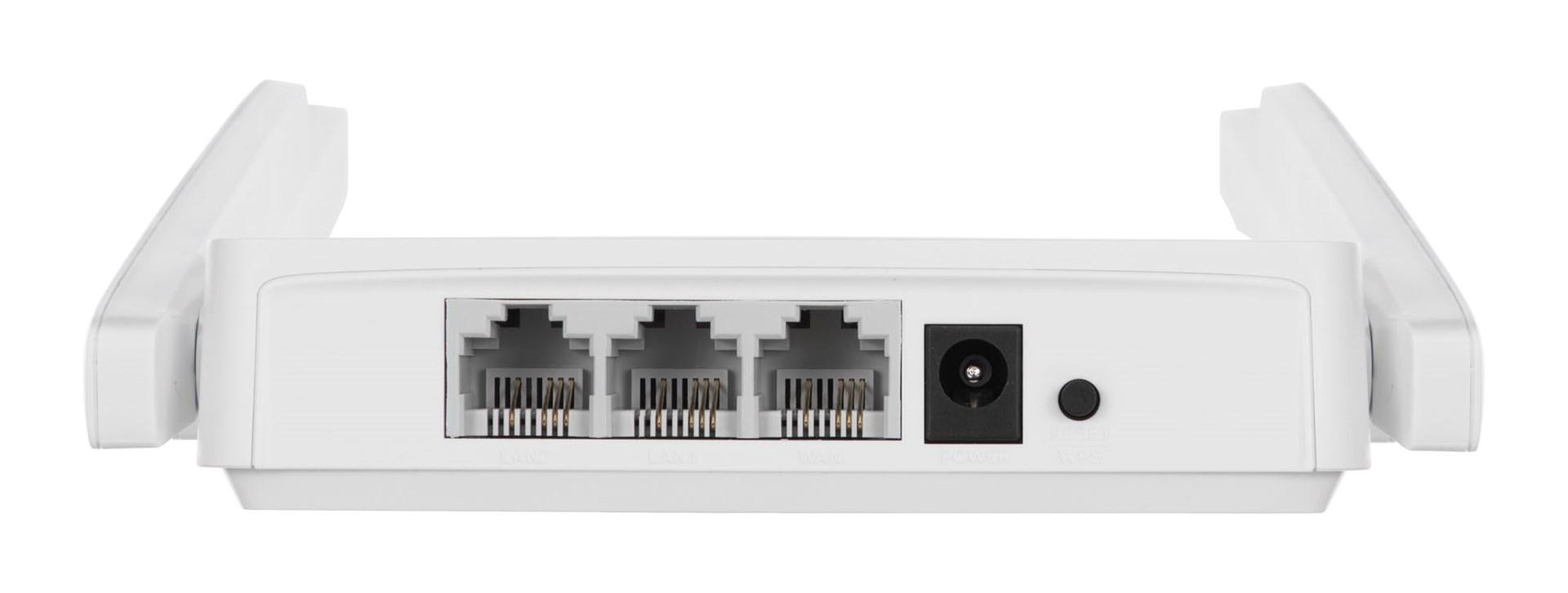 Trådløs router Mercusys AC10 – dual-band 2,4/5 GHz, hvid billede