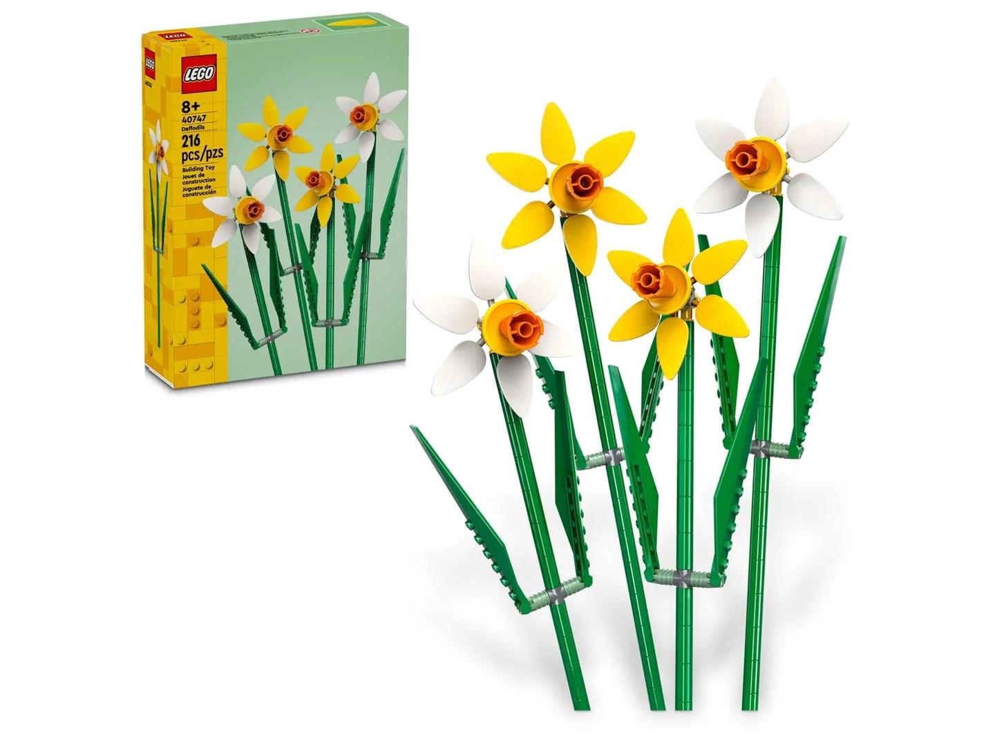 LEGO byggelegetøj – Daffodils (påskeliljer) 40747