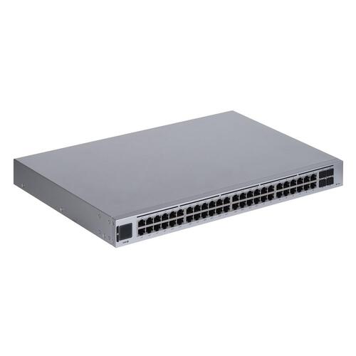 Netværksswitch Ubiquiti UniFi USW‑48‑PoE – Managed L2, 48x Gigabit, 4x SFP, 1U