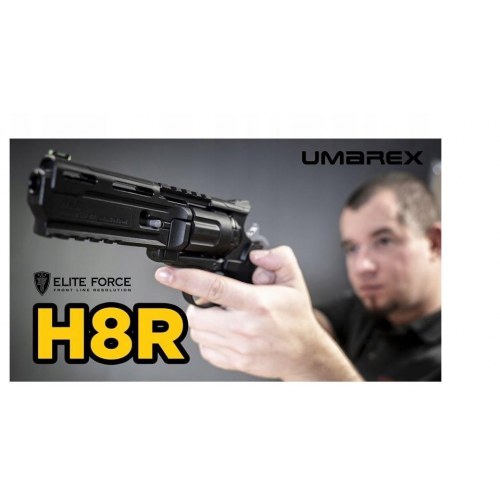 Luftpistol revolver 6 mm Elite Force H8R CO2