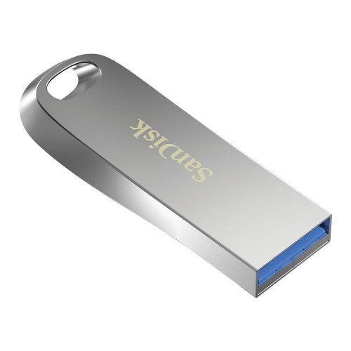 USB stik SanDisk Ultra Luxe 128 GB USB-A 3.2 Gen 1 – sølv