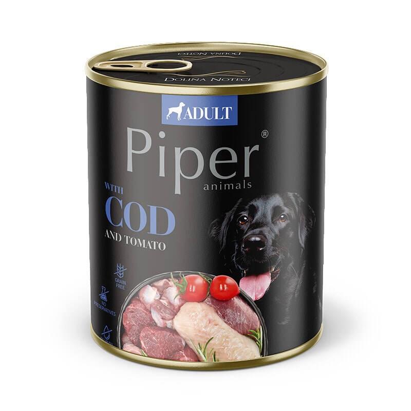 Hundefoder vådfoder Dolina Noteci Piper med torsk 800 g