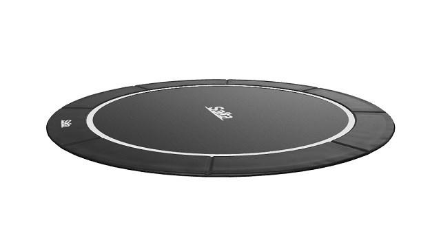 Trampolin Salta Royal Baseground Sport 427 cm – rund, sort