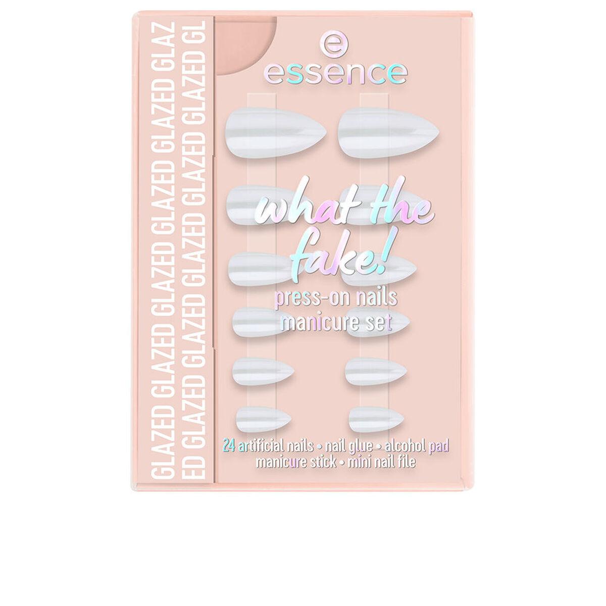 Neglesæt med kunstige negle Essence WHAT THE FAKE