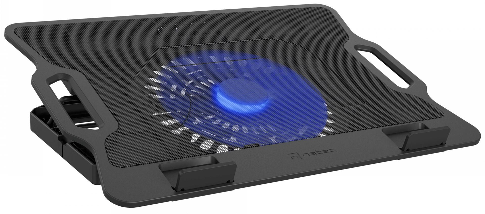 Laptop køleplade – NATEC Dipper 2, 17,3", 650 rpm, sort billede