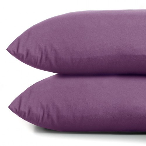 Pudebetræk 80x80 violet - DecoKing Amber, jersey, klassisk
