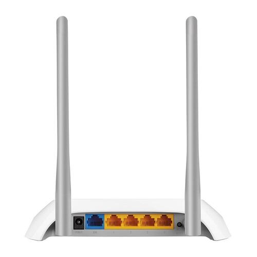 WiFi router TP-Link TL-WR850N – 300 Mbit/s, 2,4 GHz, hvid/grå