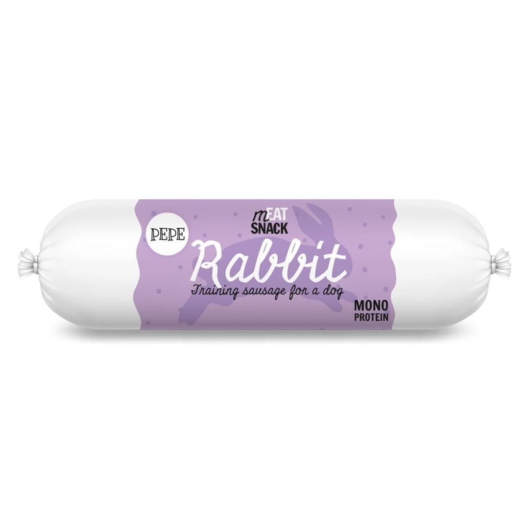 Hundegodbid – PAKA ZWIERZAKA Pepe Pølse med kanin, 200 g
