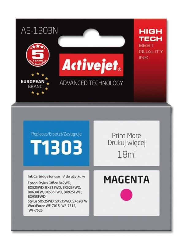 Blækpatron til Epson – Activejet AE-1303N T1303, magenta, 18 ml (XL) billede