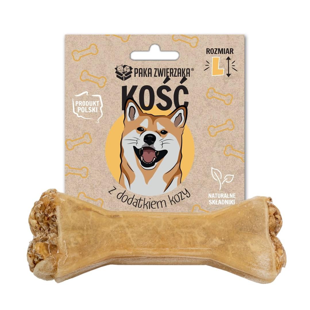 Hundedåseben med ged - PAKA ZWIERZAKA L 13,5 cm (70 g)