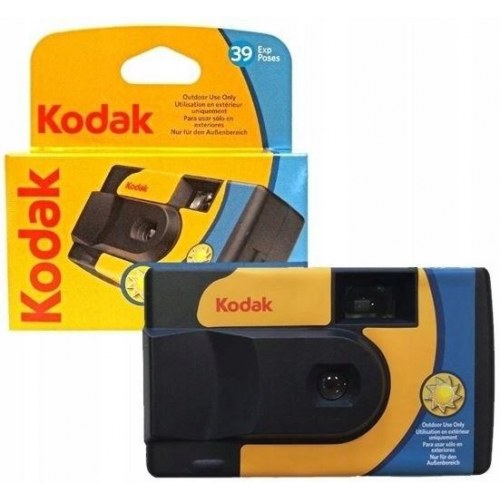 Engangskamera Kodak Daylight – farvefilm, 39 billeder, uden blitz