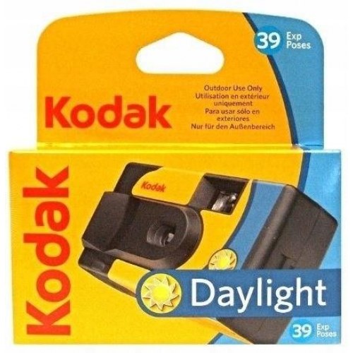 Engangskamera Kodak Daylight – farvefilm, 39 billeder, uden blitz