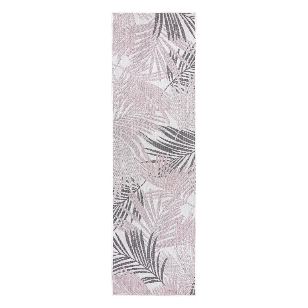 Tæppeløber 70x250 cm creme - Hakano Vinea Palms