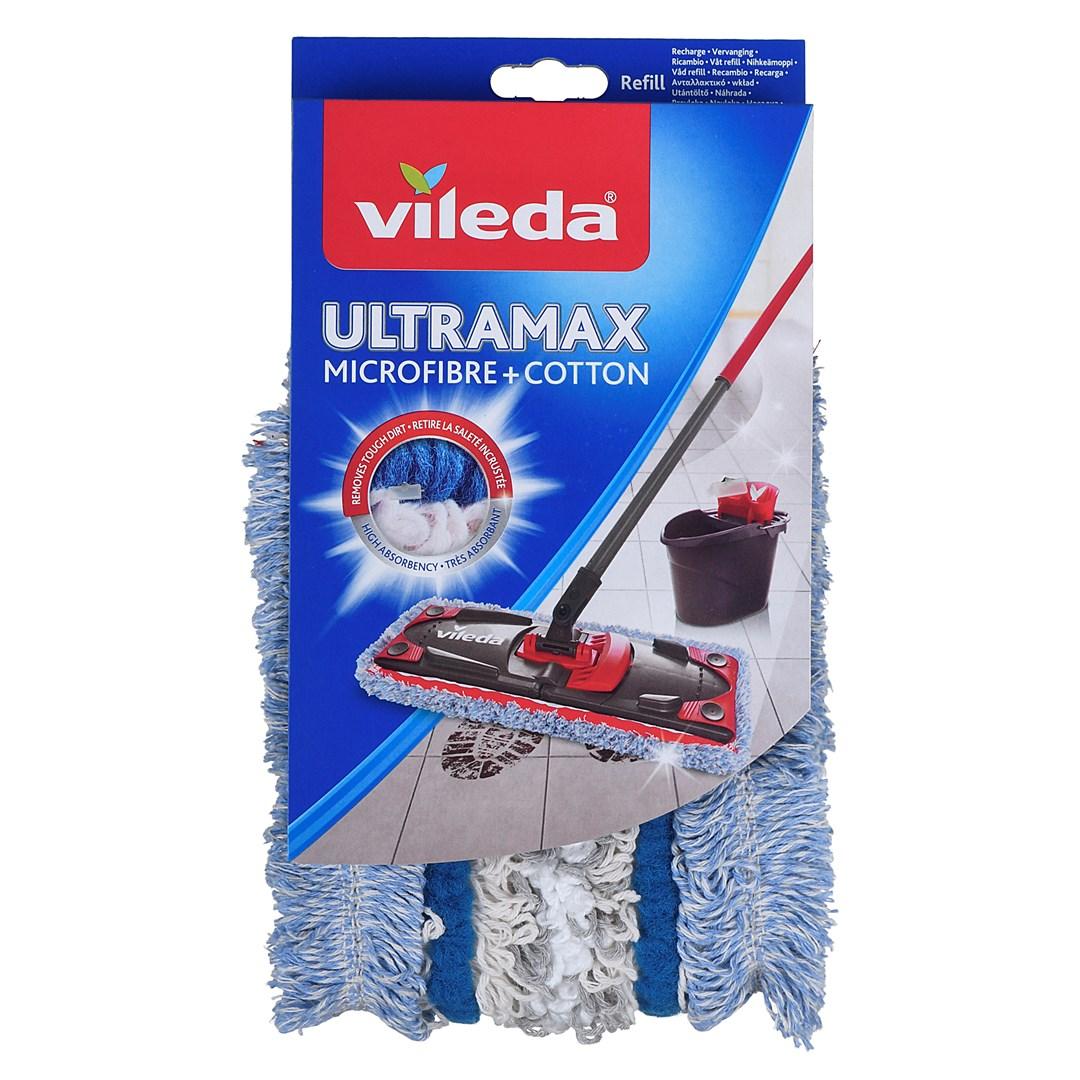 Gulvmoppe refill Vileda UltraMax Microfibre + Cotton