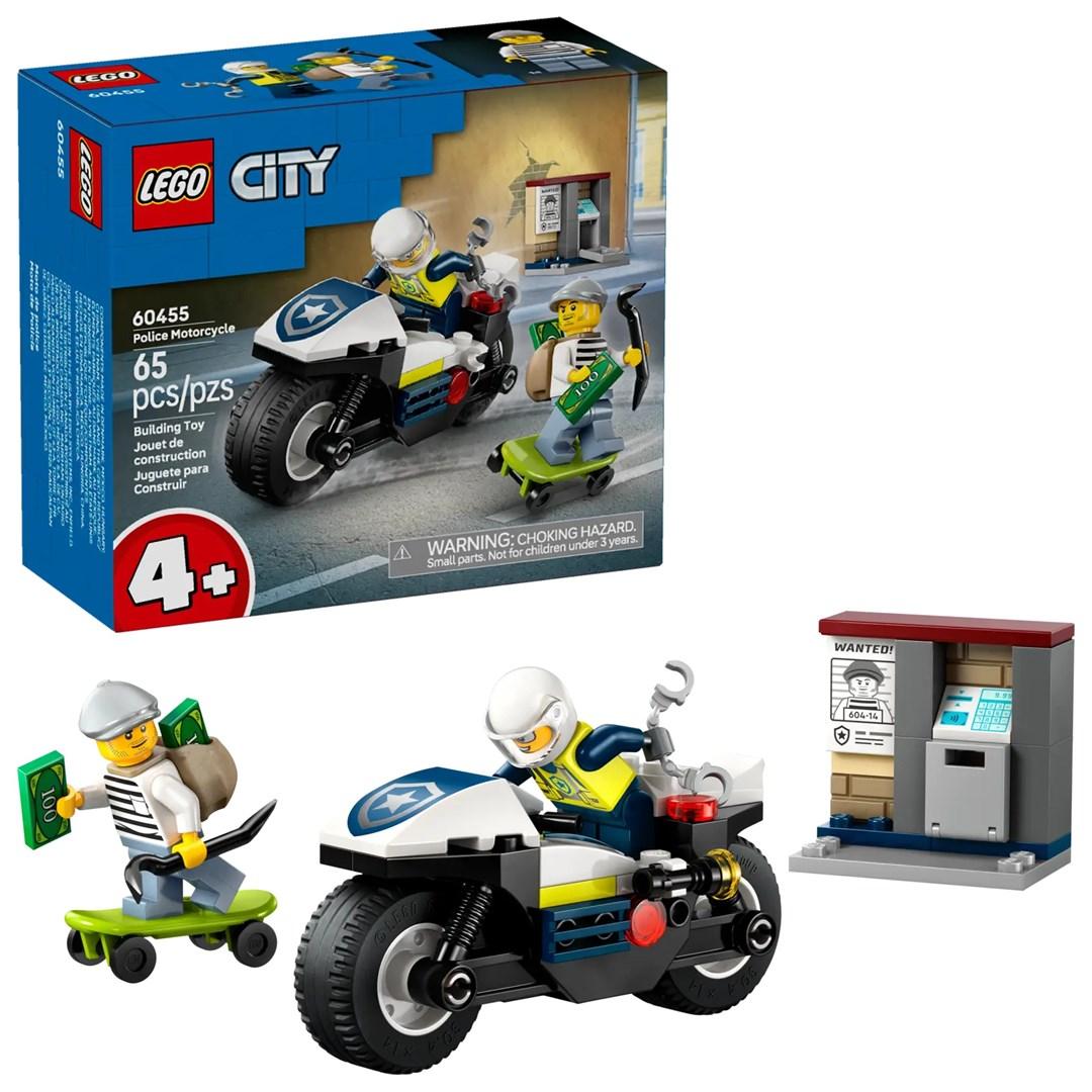 LEGO City politimotorcykel-jagt 60455 (4+)