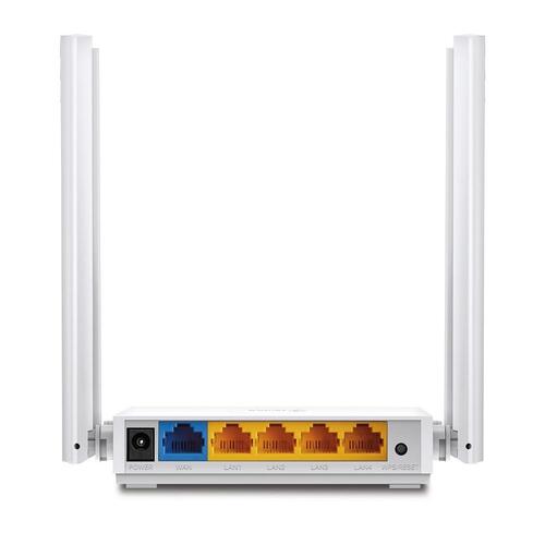 WiFi router TP-Link Archer C24 – dual-band 2,4/5 GHz, hvid