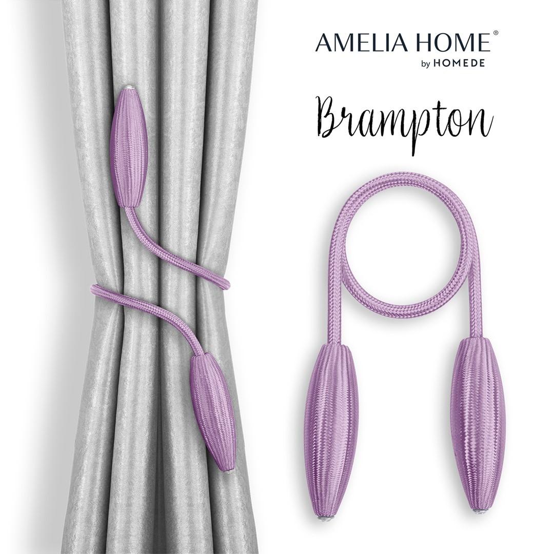 Gardinholder sæt - Amelia Home Brampton, lilla