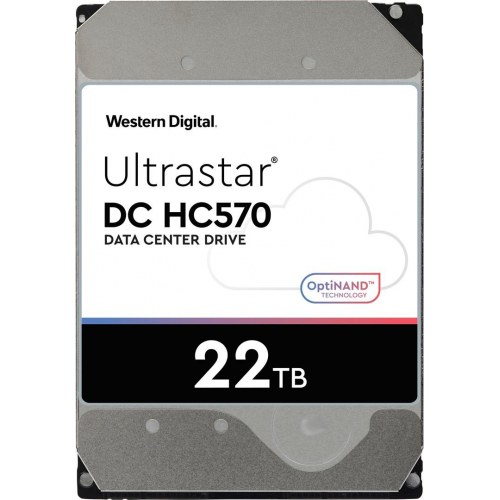 Harddisk Western Digital Ultrastar 22 TB SATA (3,5")