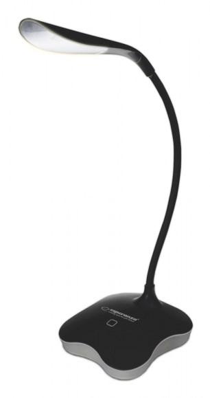 Bordlampe LED 3 W - Esperanza ELD105K, sort