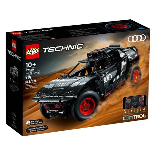 LEGO Technic 42160 Audi RS Q e-tron – fjernstyret byggeoplevelse, 10+
