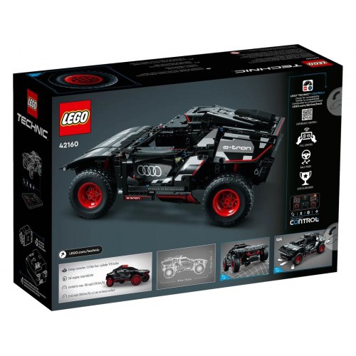 LEGO Technic 42160 Audi RS Q e-tron – fjernstyret byggeoplevelse, 10+