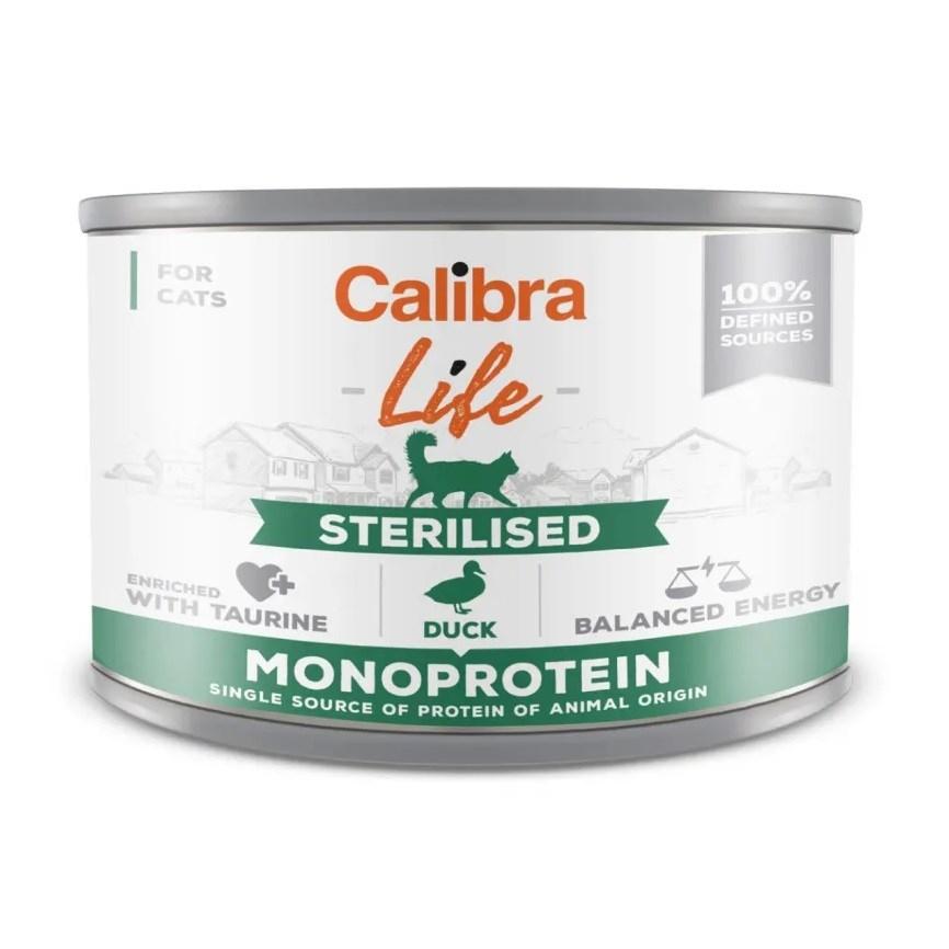 Vådfoder til kat – Calibra Life Sterilised And, 200 g