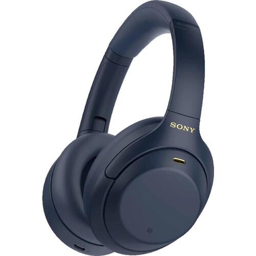 Støjreducerende trådløse høretelefoner Sony WH-1000XM4 – blå