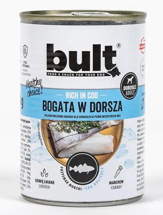 Hundefoder vådfoder med torsk – bult – 800 g