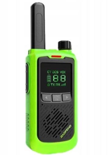 Walkie-talkie BAOFENG BF-T17 grøn, 2 stk.