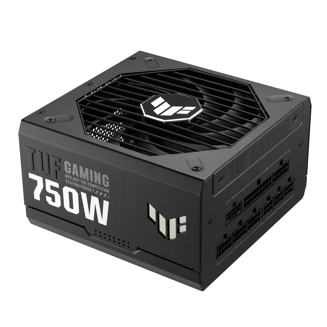 Strømforsyning ATX - ASUS TUF Gaming 750W Gold, fuldt modulær, sort billede